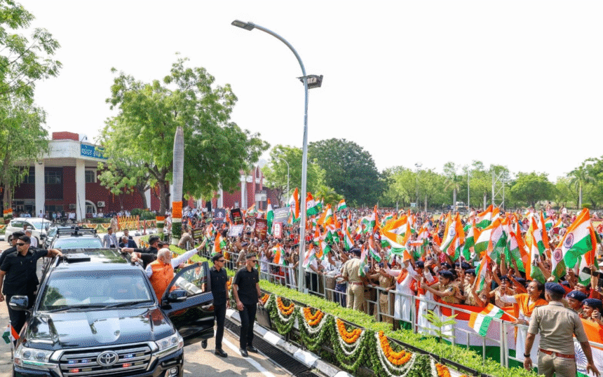 PM के रोड-शो में पहुंचा कर्नल सोफिया का परिवार, मोदी बोले- सिंदूर मिटाने वाले का मिटना तय