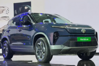 टाटा हैरियर ईवी 3 जून को होगी लॉन्,च फुल चार्ज में 500km से ज्यादा की रेंज