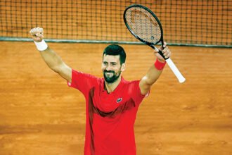 फ्रेंच ओपन : 38 वर्षीय जोकोविच सेमीफाइनल में पहुंचने वाले 57 साल में सबसे उम्रदराज बने