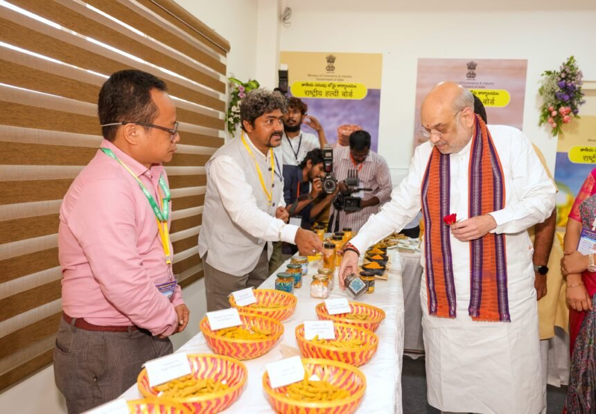 हल्दी बोर्ड की स्थापना कर PM मोदी ने निजामाबाद के किसानों की चार दशक पुरानी मांग पूरी की : अमित शाह