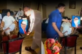 Video : बाबा साहेब डॉ. भीमराव अंबेडकर की तस्वीर से विवाद में घिरे लालू प्रसाद यादव !