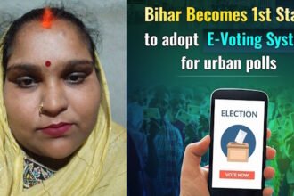 देश में पहली बार मोबाइल एप से वोटिंग, मोतिहारी की विभा पहली ई-वोटर बनीं