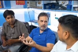 राहुल ने मेक इन इंडिया को असेंबल्ड इन इंडिया कहा : बोले- मैन्युफैक्चरिंग 10 साल में सबसे नीचे, मोदी सिर्फ नारे उछाल रहे