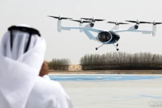 पहली बार : अबूधाबी में चालक रहित एयर टैक्सी का परीक्षण, भविष्य के परिवहन की तस्वीर