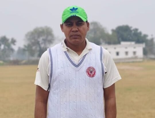 क्रिकेट कोच शौज़ब हुसैन को दिव्यांग भारतीय पारा क्रिकेट टीम के स्पेशल कोच के रूप में सम्मानित किया गया