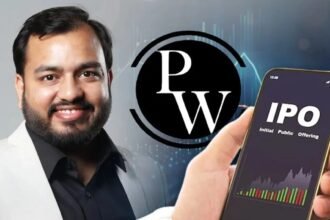 फिजिक्सवाला के संस्थापक अलख पांडे और प्रतीक बूब शेयर बाजार में IPO लॉन्च करते हुए, 11 नवंबर से ₹3,480 करोड़ जुटाने की योजना