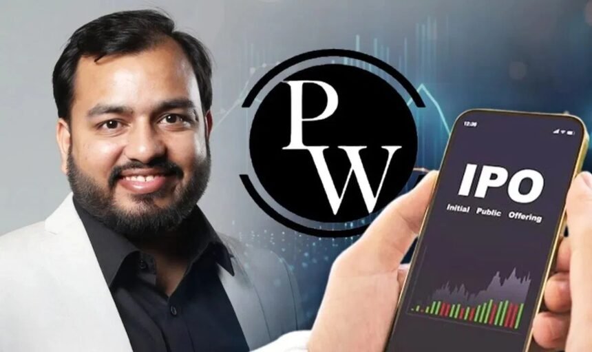 फिजिक्सवाला के संस्थापक अलख पांडे और प्रतीक बूब शेयर बाजार में IPO लॉन्च करते हुए, 11 नवंबर से ₹3,480 करोड़ जुटाने की योजना