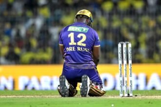 आंद्रे रसेल ने आईपीएल से संन्यास लिया और कोलकाता नाइट राइडर्स के पॉवर कोच के रूप में टीम में शामिल हुए।