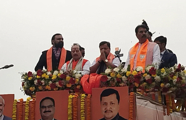 “नितिन नबीन का पटना में भव्य रोड शो, एयरपोर्ट से नेहरू पथ तक भारी जनसैलाब और कार्यकर्ताओं का उत्साह”