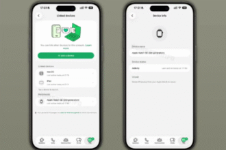 iOS बीटा में WhatsApp स्मार्टवॉच और अन्य डिवाइस के लिंक दिखाता हुआ फीचर