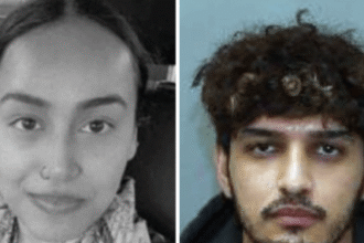 टोरंटो पुलिस द्वारा हिरासत में संदिग्ध को खोजते हुए।