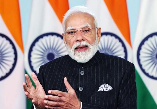 मन की बात के 129वें एपिसोड में देश को संबोधित करते प्रधानमंत्री नरेंद्र मोदी