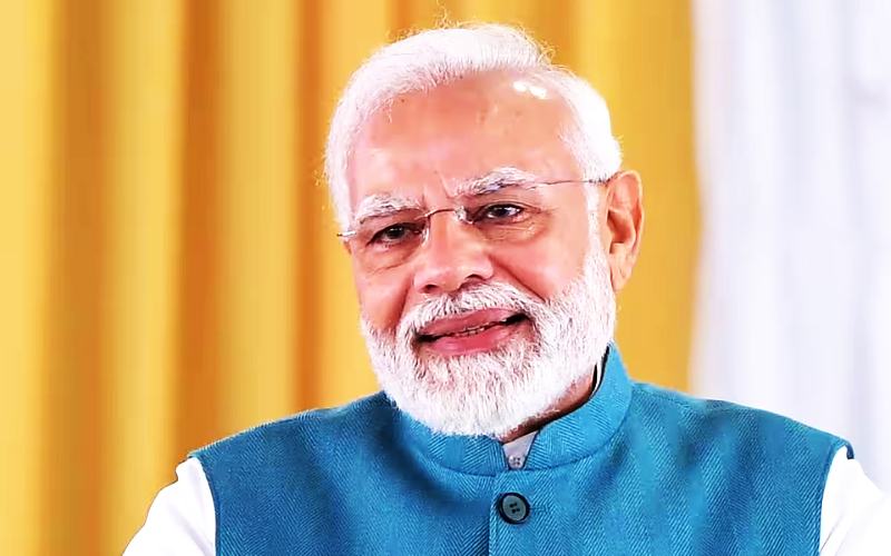 मन की बात कार्यक्रम में राष्ट्र को संबोधित करते प्रधानमंत्री नरेंद्र मोदी