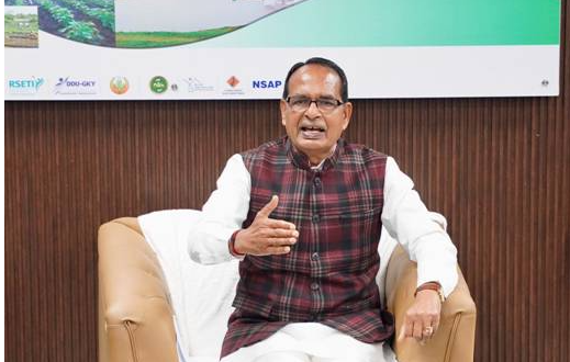 केंद्रीय कृषि मंत्री शिवराज सिंह चौहान Seed Act 2026 पर मीडिया को संबोधित करते हुए