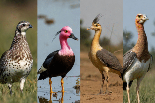 हिमालयन क्वेल, पिंक-हेडेड डक, जेरडन का कोर्सर और ग्रेट इंडियन बस्टर्ड – भारत के दुर्लभ और संकटग्रस्त पक्षियों की तस्वीरें।