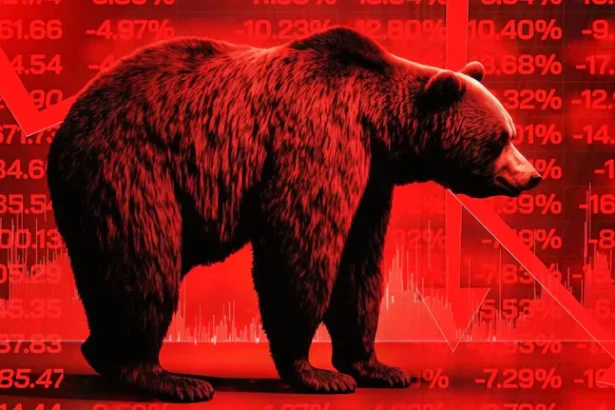 मुंबई स्टॉक एक्सचेंज का बोर्ड, सेंसेक्स और निफ्टी लाल निशान में गिरते हुए, 21 जनवरी 2026 की बाजार कमजोरी को दर्शाता