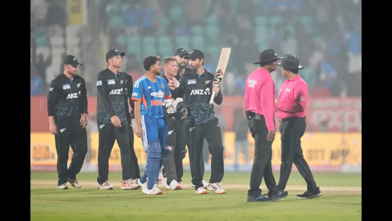IND vs NZ चौथा T20I में भारत की हार