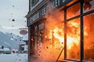 स्विट्ज़रलैंड के क्रांस-मोंटाना स्की रिसॉर्ट में नए साल की रात जली ले कॉन्स्टेलेशन बार, जांच में फ्लैशओवर से विस्फोट की