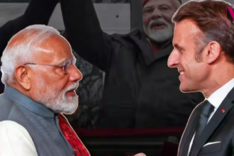 प्रधानमंत्री नरेंद्र मोदी और फ्रांस के राष्ट्रपति इमैनुएल मैक्रों द्वारा कर्नाटक में टाटा-एयरबस हेलीकॉप्टर असेंबली प्लांट का वर्चुअल उद्घाटन