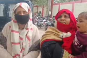 मेरठ के परीक्षितगढ़ थाना क्षेत्र में न्याय की मांग करती महिला, निकाह और पारिवारिक विवाद से जुड़ा प्रतीकात्मक दृश्य