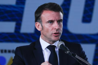 फ्रांसीसी राष्ट्रपति इमैनुएल मैक्रों भारतीय छात्रों के लिए शिक्षा और वीज़ा में आसानियों की घोषणा करते हुए, AIIMS दिल्ली में