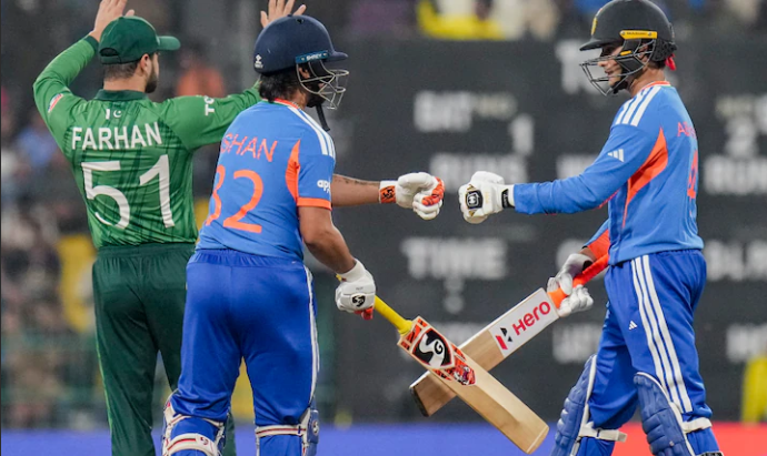 एशियन गेम्स 2026 में संभावित भारत बनाम पाकिस्तान क्रिकेट मैच का दृश्य