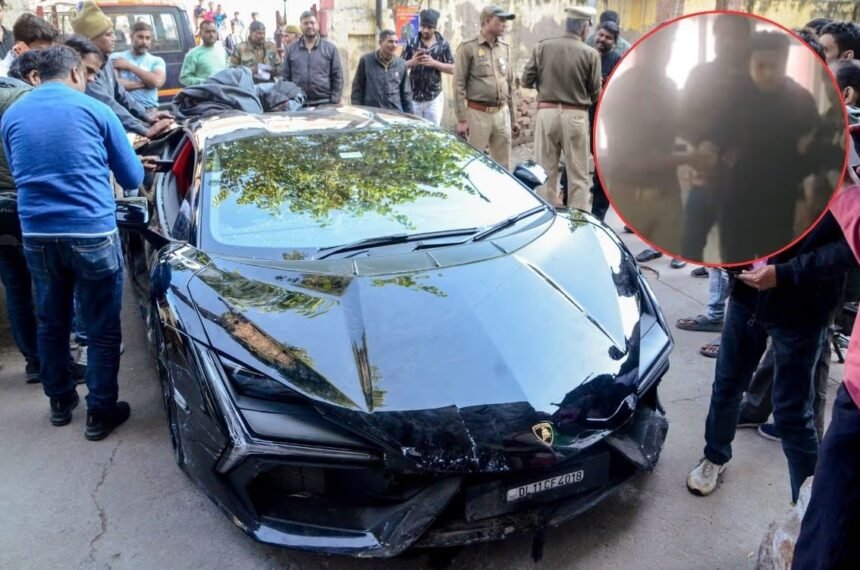 कानपुर वीआईपी रोड Lamborghini हादसा: आरोपी शिवम मिश्रा को पुलिस ने गिरफ्तार कर कोर्ट में पेश किया