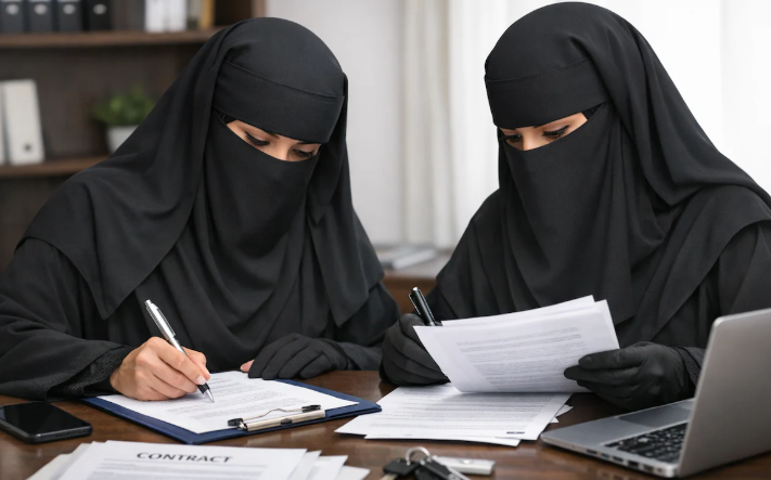 सुप्रीम कोर्ट में मुस्लिम महिलाओं के समान विरासत अधिकार और यूनिफॉर्म सिविल कोड पर सुनवाई को दर्शाती प्रतीकात्मक तस्वीर