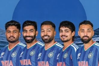 टी-20 वर्ल्ड कप 2026 सेमीफाइनल में इंग्लैंड को 7 रन से हराकर भारत फाइनल में, संजू सैमसन, जसप्रीत बुमराह और हार्दिक पंड्या का शानदार प्रदर्शन, वानखेड़े स्टेडियम मुंबई