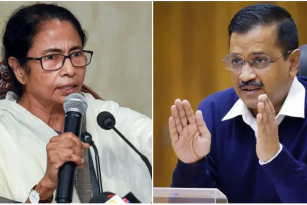 अरविंद केजरीवाल पश्चिम बंगाल मुद्दे पर ममता बनर्जी के समर्थन में बयान देते हुए
