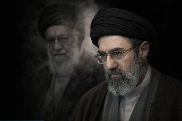 मध्य पूर्व के युद्ध क्षेत्र में तबाही और आसमान में उड़ते लड़ाकू विमानों का दृश्य