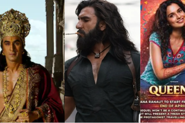 रणबीर कपूर का राम अवतार और रणवीर सिंह की धुरंधर 2 का पोस्टर.