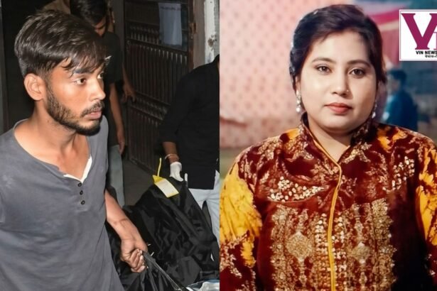 मेरठ के घर में संदिग्ध हालात में महिला की मौत के बाद जांच करती पुलिस