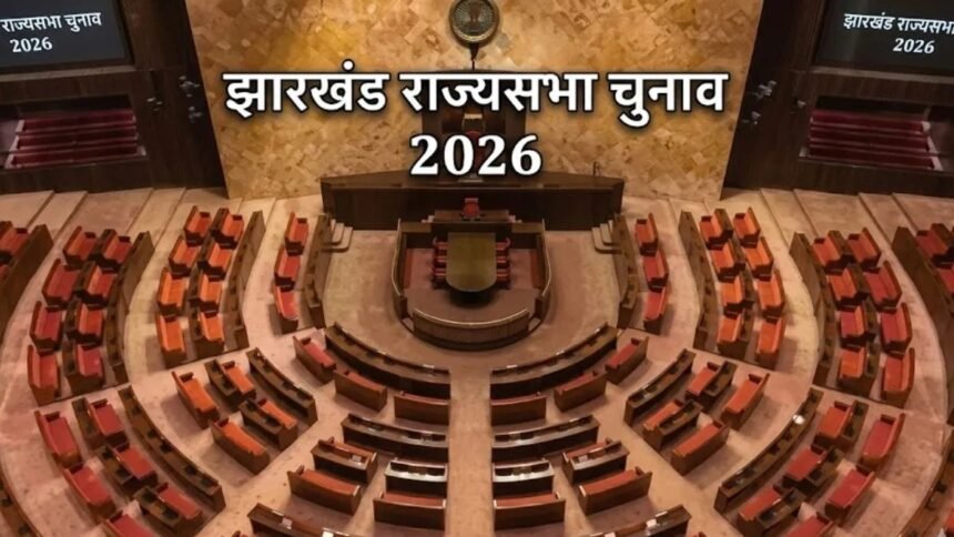 झारखंड राज्यसभा चुनाव 2026 को लेकर राजनीतिक दलों की बैठक, भाजपा और इंडिया गठबंधन के नेता चुनावी रणनीति पर चर्चा करते हुए
