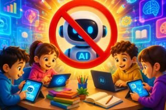 नॉर्वे में कक्षा 1 से 7 तक के बच्चों के लिए जनरेटिव AI टूल्स पर प्रतिबंध लगाया गया है। सरकार का मानना है कि छोटे बच्चों को पढ़ना, लिखना और गणित जैसी बुनियादी सीख एआई की मदद के बिना हासिल करनी चाहिए
