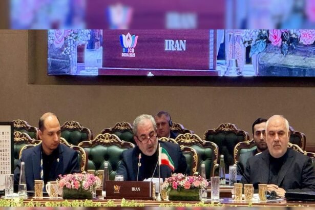 नई दिल्ली में आयोजित BRICS बैठक के दौरान ईरान ने UAE पर गंभीर आरोप लगाए। ईरानी प्रतिनिधि ने दावा किया कि अमेरिका और इजरायल के साथ मिलकर ईरान के नागरिक ठिकानों, स्कूलों और अस्पतालों को निशाना बनाया गया