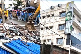 अमतला कार्यालय पर बुलडोजर कार्रवाई, हाईकोर्ट ने लगाई रोक