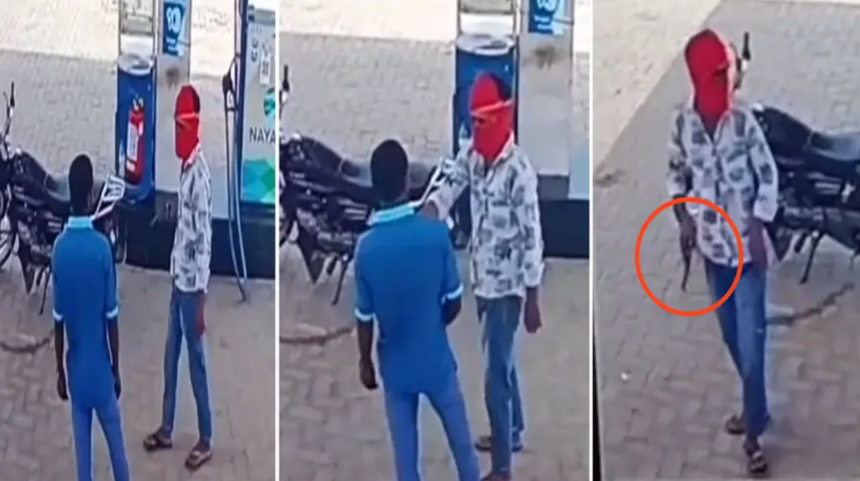 अलवर में प्रेम प्रसंग के चलते पेट्रोल पंप सेल्समैन को गोली मारने वाला आरोपी पुलिस ने एक घंटे के भीतर गिरफ्तार कर लिया।