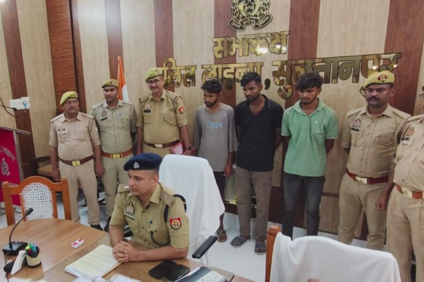 क्राइम ब्रांच और स्थानीय पुलिस की संयुक्त कार्रवाई में पकड़े गए आरोपी, अमेठी और मोतिगरपुर की घटनाओं का भी खुलासा