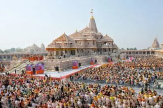 अयोध्या राम मंदिर ट्रस्ट की आय से जुड़ी वित्तीय रिपोर्ट, जिसमें दान से अधिक निवेश के ब्याज से हुई कमाई का विवरण