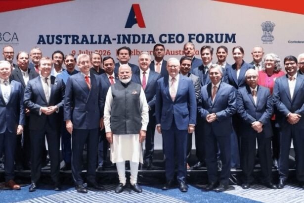 प्रधानमंत्री नरेंद्र मोदी और ऑस्ट्रेलिया के प्रधानमंत्री एंथनी अल्बनीज के बीच यूरेनियम आपूर्ति समझौते के दौरान हुई द्विपक्षीय वार्ता