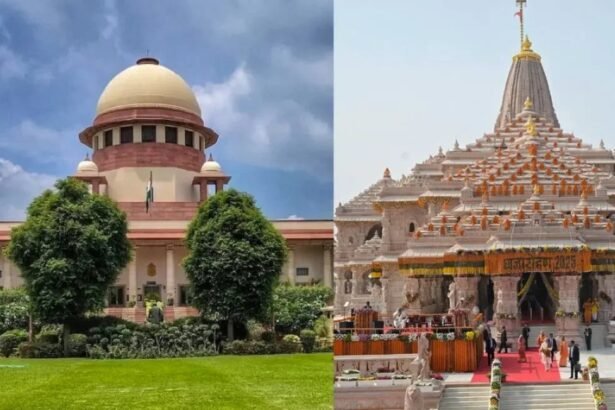 अयोध्या राम मंदिर चढ़ावा विवाद पर सुप्रीम कोर्ट में सुनवाई, CBI जांच और SIT गठन की मांग से जुड़ी प्रतीकात्मक तस्वीर