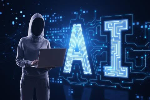 AI आधारित साइबर हमलों से बैंक खाते, UPI और डिजिटल पेमेंट पर बढ़ते खतरे को दर्शाती सांकेतिक तस्वीर, जिसमें ऑनलाइन बैंकिंग सुरक्षा और साइबर फ्रॉड का संकेत दिया गया है