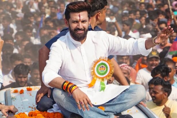 चिराग पासवान उत्तर प्रदेश चुनाव 2027 से पहले पार्टी बैठक में रामविलास पासवान और कांशीराम को भारत रत्न देने की मांग करते हुए