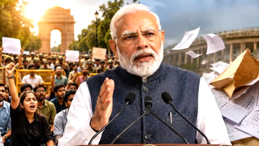 पेपर लीक पर पीएम मोदी का बड़ा एक्शन, फास्ट ट्रैक कोर्ट का ऐलान; CJP बोली- धर्मेंद्र प्रधान का इस्तीफा पहले